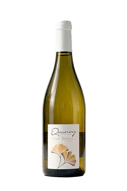 Bouteille de vin Quincy Gérard Bigonneau, Sauvignon Blanc