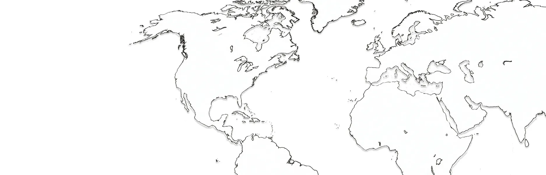 Carte du monde mettant en évidence les régions viticoles européennes et américaines
